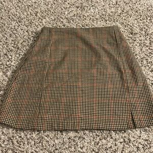 John Gault Plaid Mini Skirt from Pacsun